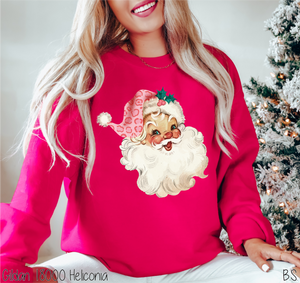 Pink Leopard Santa #BS6264