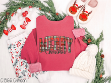 Load image into Gallery viewer, Plaid Merry Christmas Arched #BS8698
