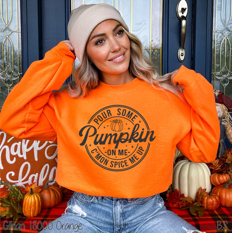 Pour Some Pumpkin On Me #BS7266