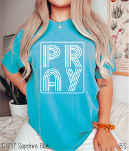 Load image into Gallery viewer, Pray Stacked Lined Letters #BS5787
