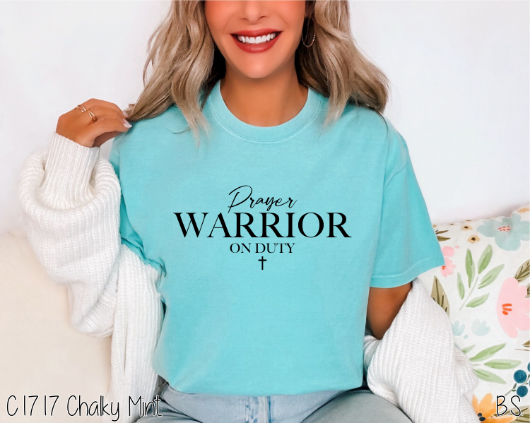 Prayer Warrior On Duty #BS6491