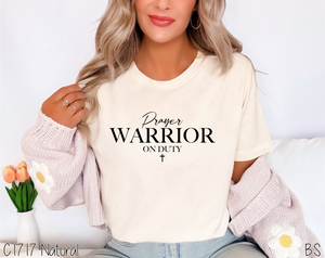 Prayer Warrior On Duty #BS6491