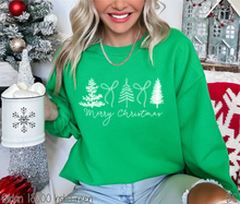Load image into Gallery viewer, Preppy Bow Tree Merry Christmas #BS8715
