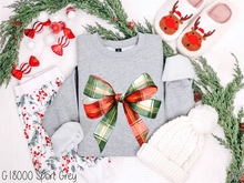 Load image into Gallery viewer, Preppy Christmas Plaid Bow #BS8699

