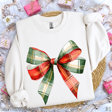 Load image into Gallery viewer, Preppy Christmas Plaid Bow #BS8699
