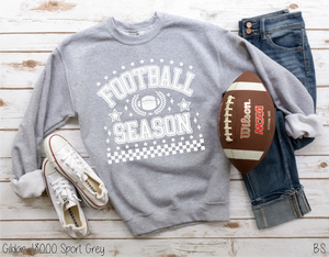 Preppy Football Season Checkered #BS5724