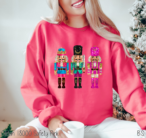 Preppy Nutcracker Faux Sparkle #BS7032