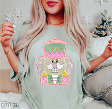Load image into Gallery viewer, Preppy Nutcracker Head Faux Sparkle #BS7383
