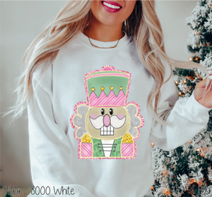 Preppy Nutcracker Head Faux Sparkle #BS7383