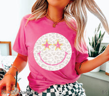 Load image into Gallery viewer, Preppy Star Eyes Leopard Smile #BS9024
