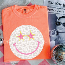 Load image into Gallery viewer, Preppy Star Eyes Leopard Smile #BS9024
