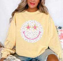 Load image into Gallery viewer, Preppy Star Eyes Leopard Smile #BS9024
