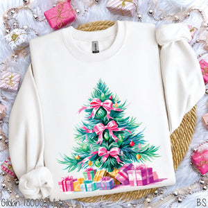 Preppy Christmas Tree With Presents #BS7329