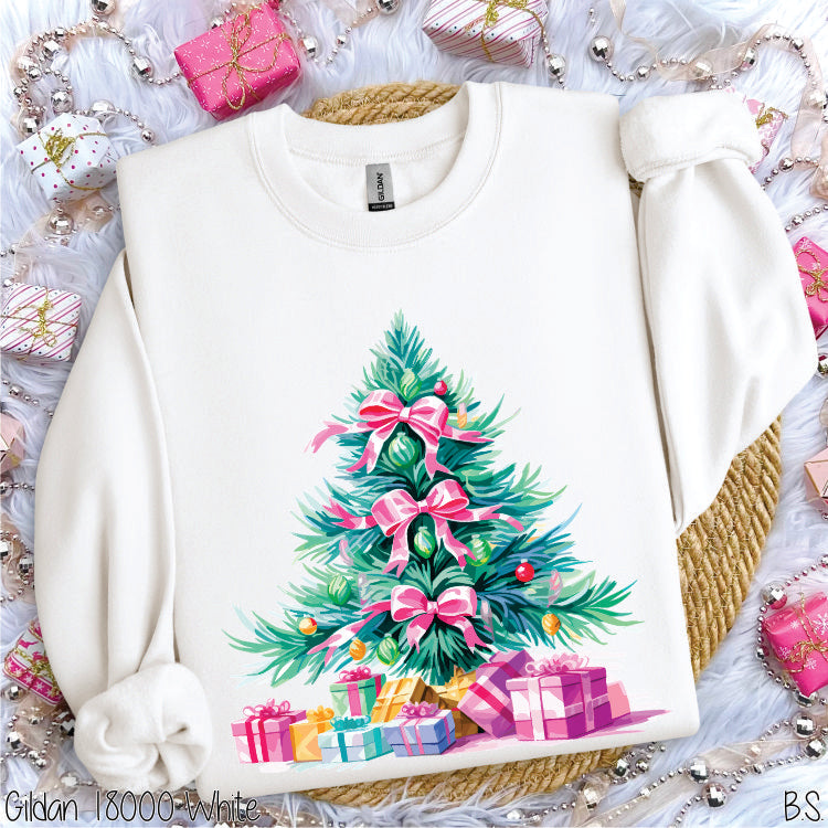 Preppy Christmas Tree With Presents #BS7329