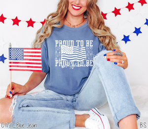 Proud To Be An American Stacked #BS6984
