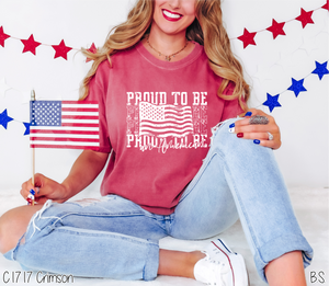 Proud To Be An American Stacked #BS6984