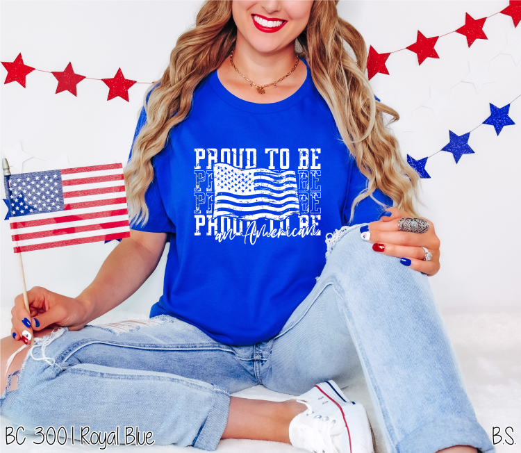 Proud To Be An American Stacked #BS6984
