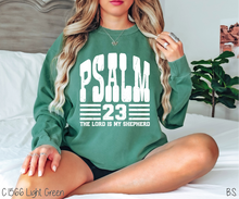 Load image into Gallery viewer, Psalm 23 Distressed #BS8768 *11/23 PRINTS ON ORDER &amp; EXTRAS POSTED FOR PURCHASE BEFORE ARRIVAL
