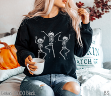 Load image into Gallery viewer, Pumpkin Head Dancing Skeletons #BS8404
