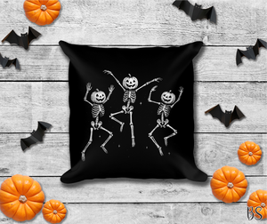 Pumpkin Head Dancing Skeletons #BS8404