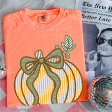 Load image into Gallery viewer, Pumpkin Seersucker #BS8341
