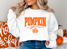 Load image into Gallery viewer, Pumpkin Spice Plaid Pumpkin #BS7206
