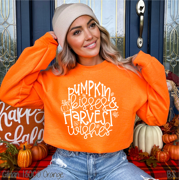 Pumpkin Kisses And Harvest Wishes #BS2287
