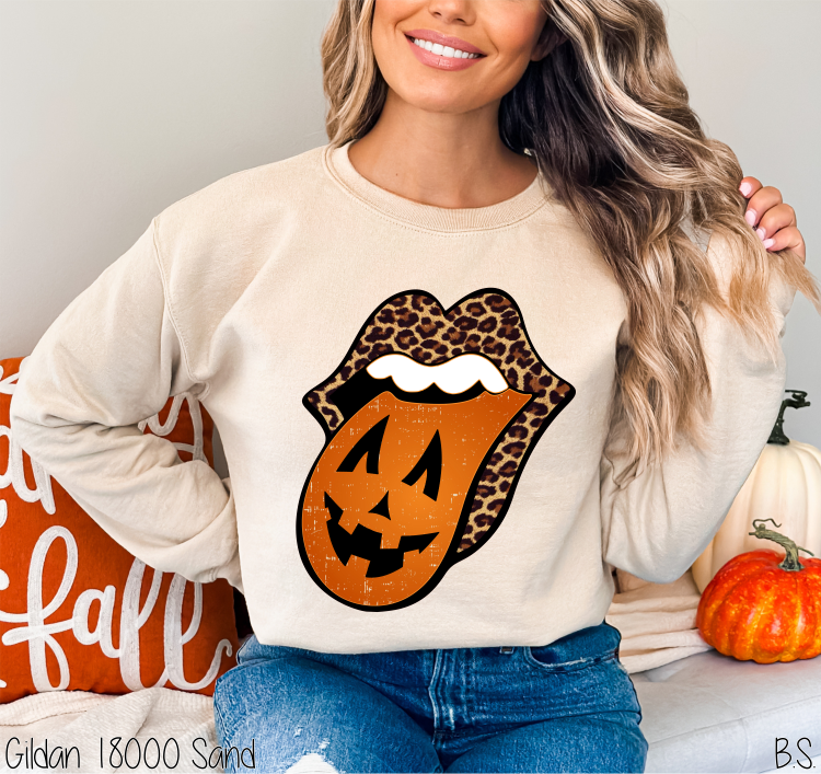 Pumpkin Halloween Tongue #BS540