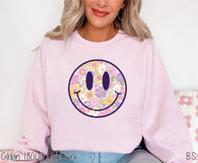 Load image into Gallery viewer, Purple Smile Spring Flowers #BS6613
