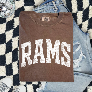 Rams Distressed Arch #BS8596 *10/5 PRINTS ON ORDER AND EXTRAS POSTED FOR PURCHASE BEFORE ARRIVAL