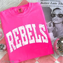 Load image into Gallery viewer, Rebels Distressed Arch #BS8581 *10/5 PRINTS ON ORDER AND EXTRAS POSTED FOR PURCHASE BEFORE ARRIVAL
