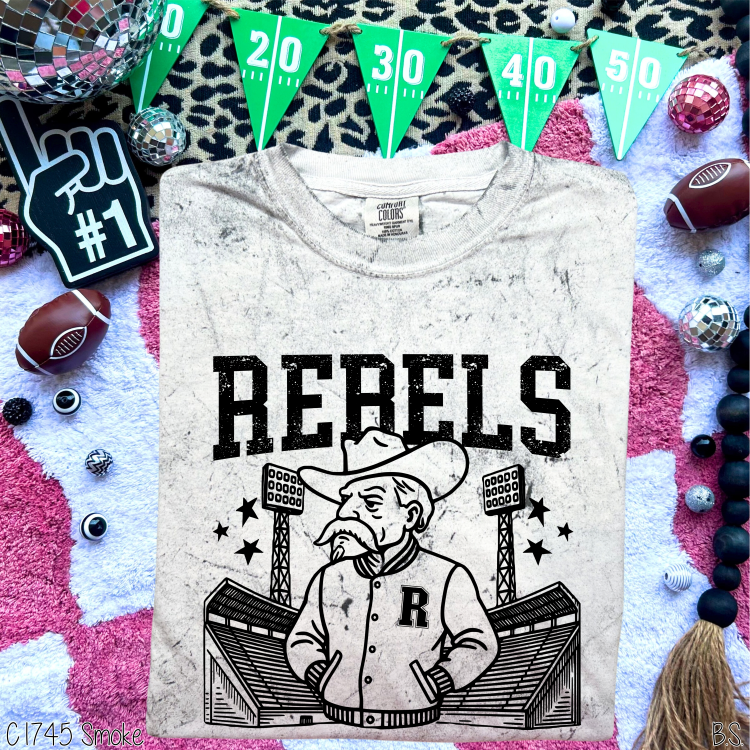 Rebels Letterman Mascot #BS8451 *PREORDER CLOSING SUNDAY 8/31 @ MIDNIGHT CST