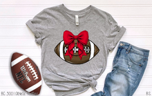 Load image into Gallery viewer, Red Bow Coquette Football #BS7092
