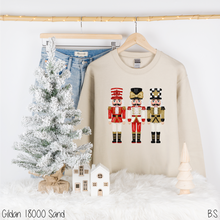 Load image into Gallery viewer, Red Gold Black Nutcracker Trio #BS8719
