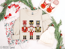 Load image into Gallery viewer, Red Gold Black Nutcracker Trio #BS8719
