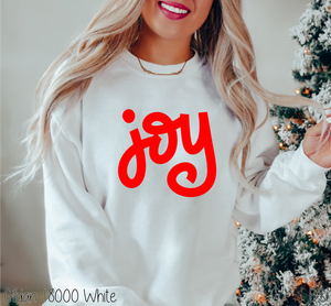 Red Joy Hand Lettered #BS6165