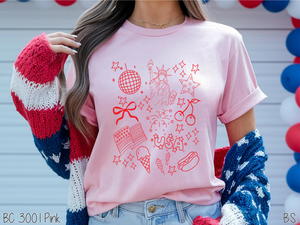 Retro America Coquette Collage #BS8186