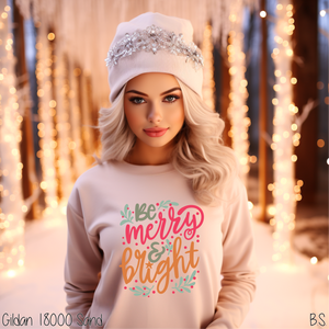 Retro Be Merry And Bright #BS6191