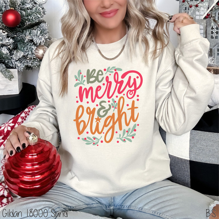 Retro Be Merry And Bright #BS6191