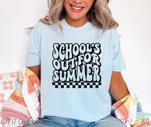 Load image into Gallery viewer, Retro Checkered Schools Out For Summer #BS6775
