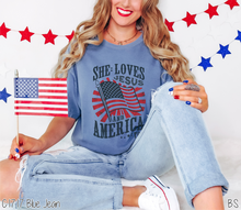 Load image into Gallery viewer, Retro Flag She Loves Jesus #BS6942
