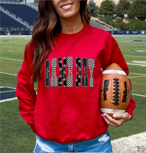 Load image into Gallery viewer, Retro Game Day Pattern Letters #BS8294
