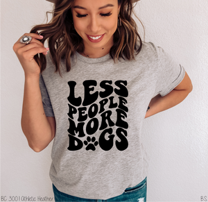 Retro Less People More Dogs #BS4041