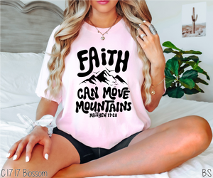 Retro Letters Faith Can Move #BS7208