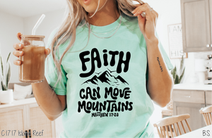 Retro Letters Faith Can Move #BS7208