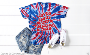 Retro Loves Jesus And America Too #BS5580