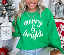 Load image into Gallery viewer, Round Script Merry &amp; Bright #BS7564
