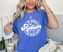 Load image into Gallery viewer, Round Wear Blue In April #BS6657
