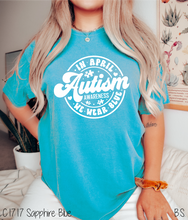 Load image into Gallery viewer, Round Wear Blue In April #BS6657
