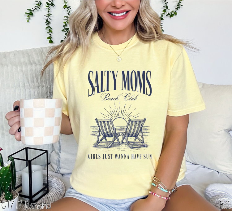 Salty Moms Beach Club #BS8085 *5/4 PRINTS ON ORDER AND EXTRAS POSTED FOR PURCHASE BEFORE ARRIVAL